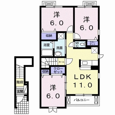 セレブリティ　Ｂの物件間取画像